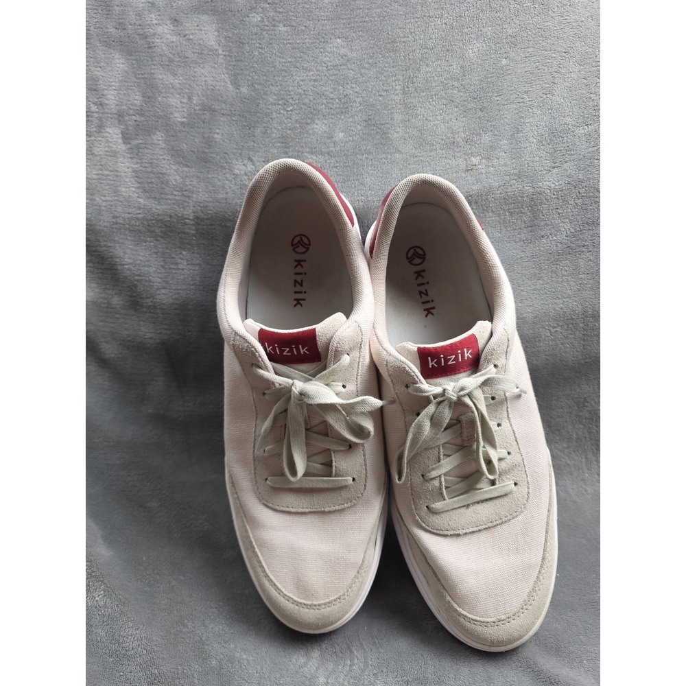 New KIZIK PRAGUE Men's Size 13 Sneakers CREME BRULEE UNISEX - Picture 2 of 8